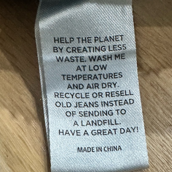 PacSun 90s Boyfriend Asymetrical Classic Blue Denim Jeans - Picture 7 of 8